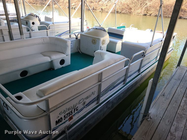 image for item MQ9647 2003 Playcraft  Clipper 2400 pontoon boat