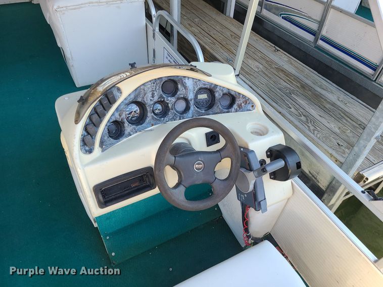 image for item MQ9647 2003 Playcraft  Clipper 2400 pontoon boat