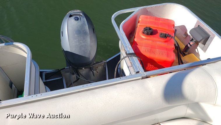 image for item MQ9647 2003 Playcraft  Clipper 2400 pontoon boat