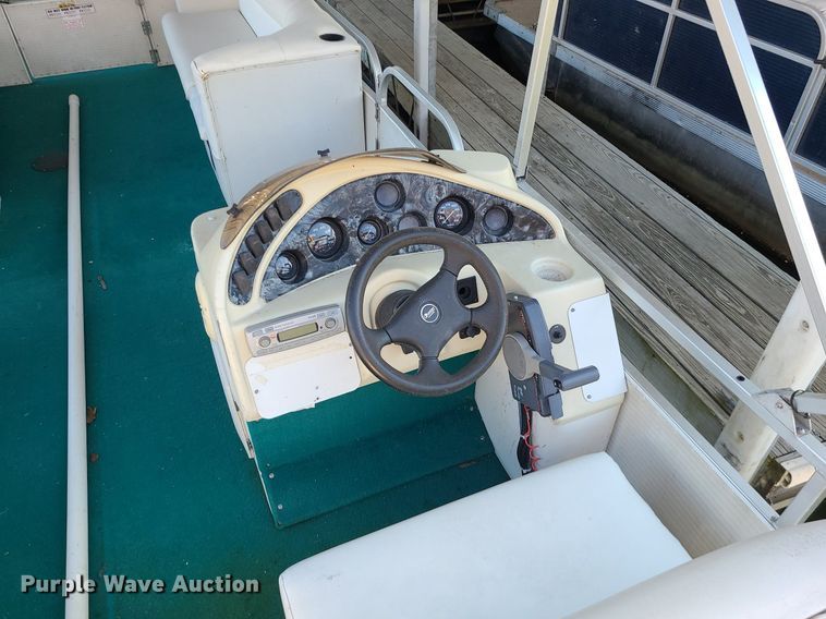 image for item MQ9648 2003 Playcraft Clipper 2400 pontoon boat