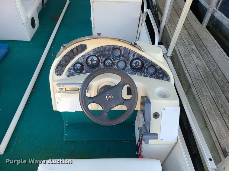 image for item MQ9648 2003 Playcraft Clipper 2400 pontoon boat