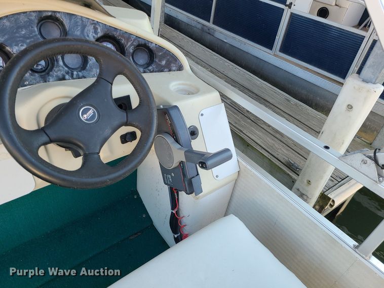 image for item MQ9648 2003 Playcraft Clipper 2400 pontoon boat