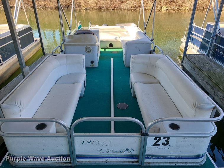 image for item MQ9648 2003 Playcraft Clipper 2400 pontoon boat