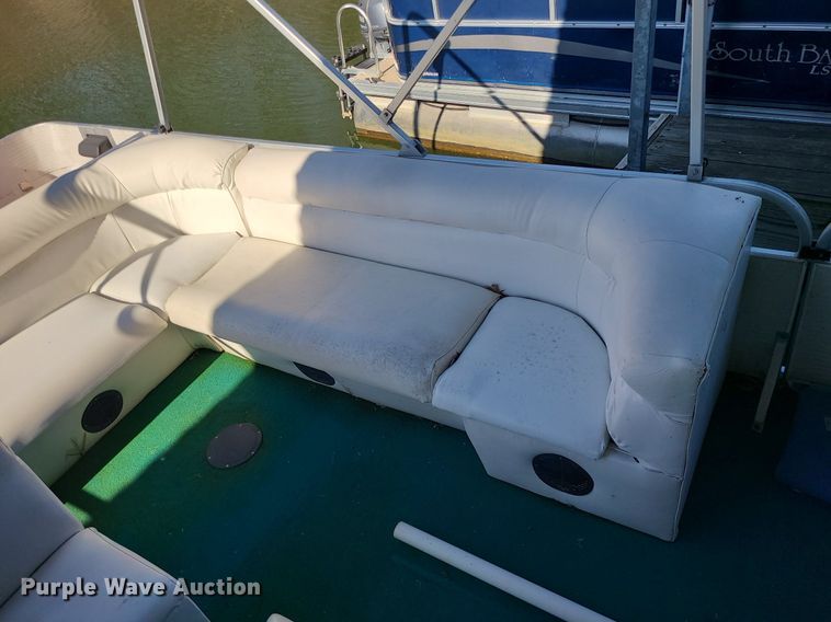 image for item MQ9648 2003 Playcraft Clipper 2400 pontoon boat