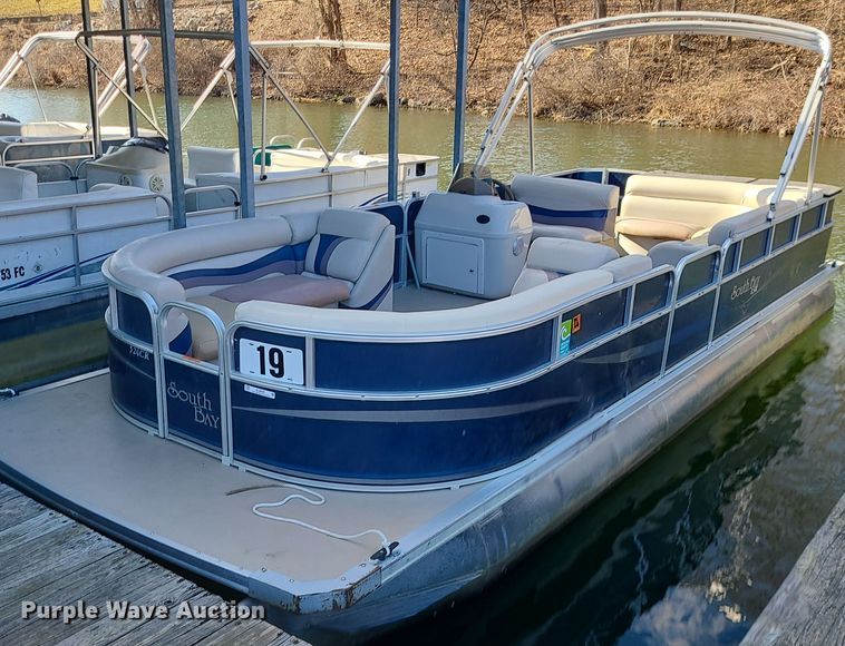 image for item MQ9649 2011 South Bay 524CR pontoon boat