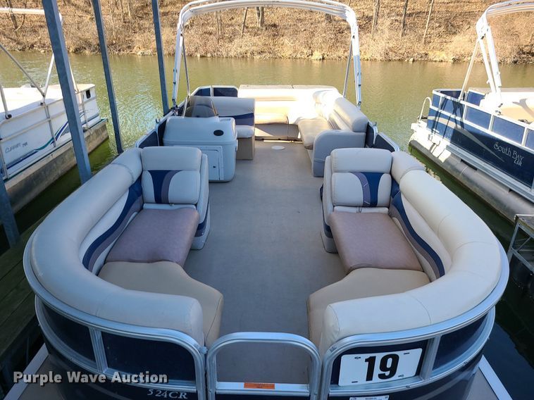 image for item MQ9649 2011 South Bay 524CR pontoon boat