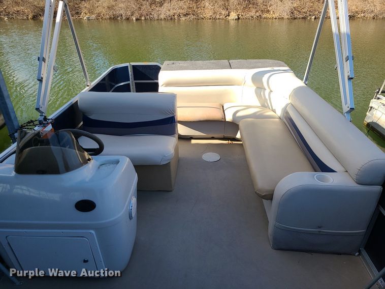 image for item MQ9649 2011 South Bay 524CR pontoon boat