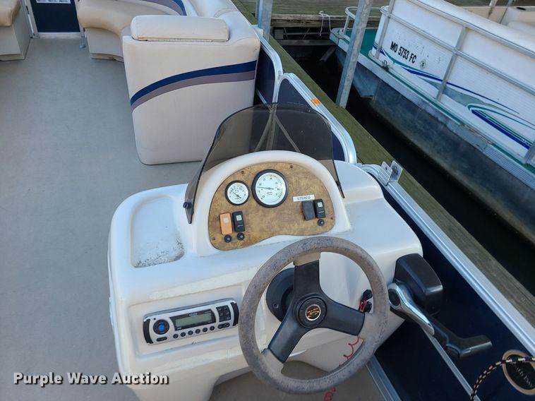 image for item MQ9649 2011 South Bay 524CR pontoon boat