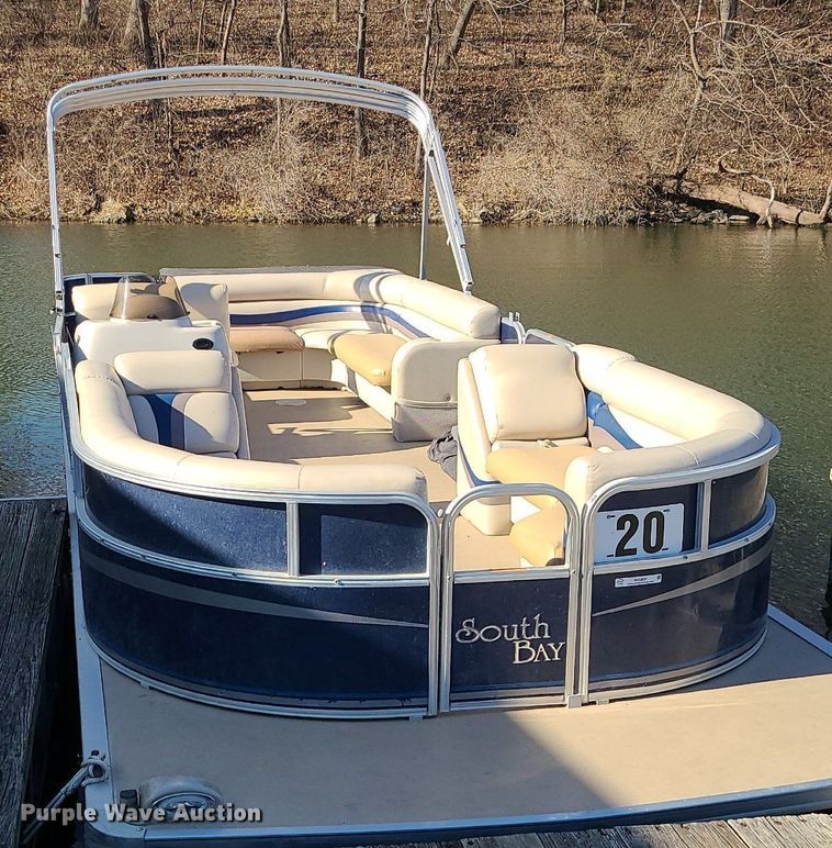 image for item MQ9650 2011 South Bay LSR pontoon boat