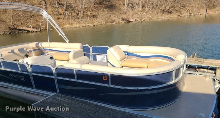 image for item MQ9650 2011 South Bay LSR pontoon boat