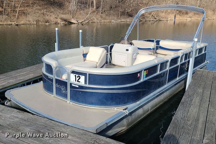 image for item MQ9651 2011 South Bay 524CR pontoon boat