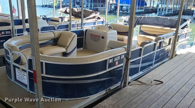 image for item MQ9654 2011 South Bay 424CR pontoon boat