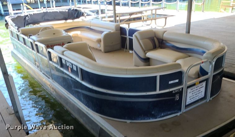 image for item MQ9654 2011 South Bay 424CR pontoon boat