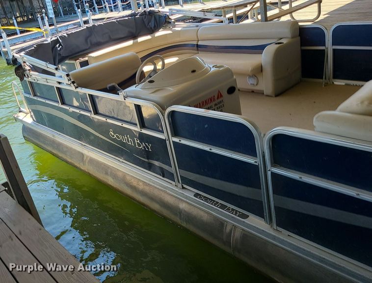 image for item MQ9654 2011 South Bay 424CR pontoon boat