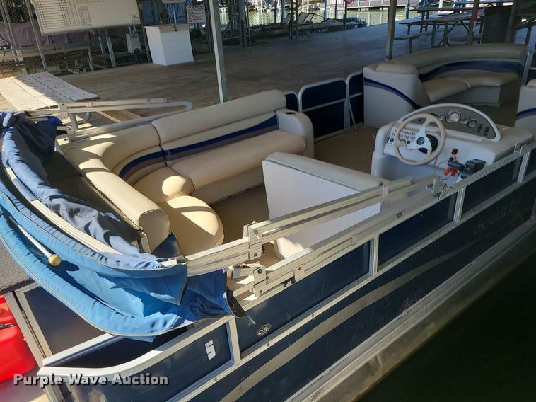 image for item MQ9654 2011 South Bay 424CR pontoon boat