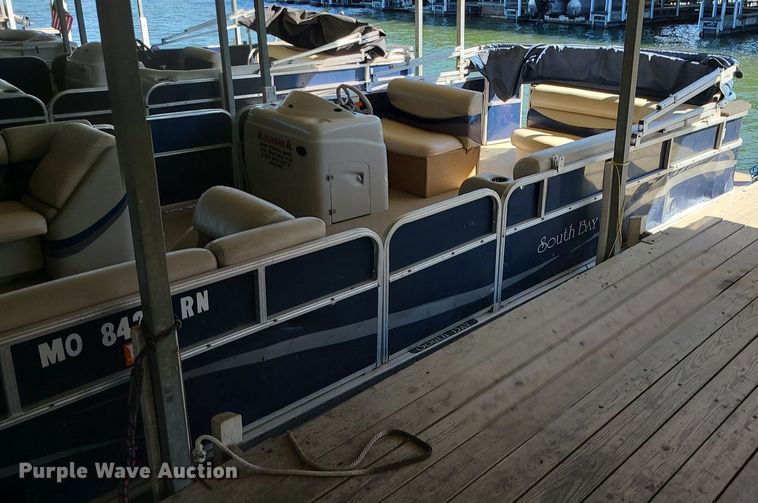 image for item MQ9654 2011 South Bay 424CR pontoon boat