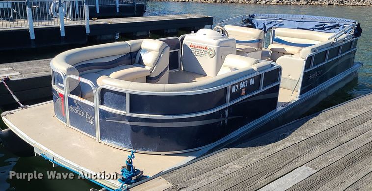 image for item MQ9655 2011 South Bay 424CR pontoon boat
