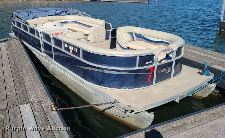 image for item MQ9655 2011 South Bay 424CR pontoon boat