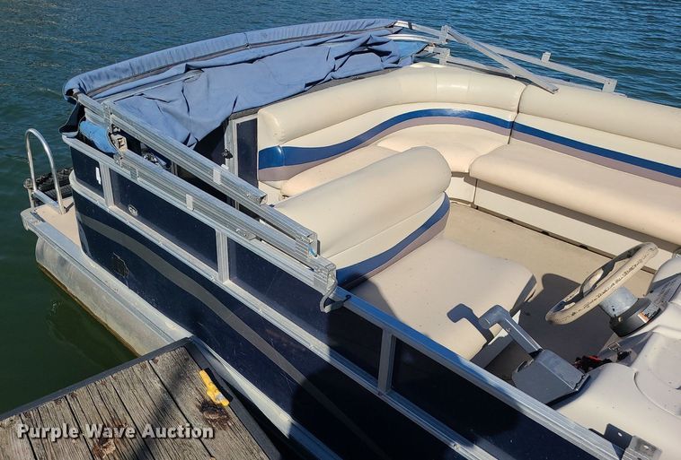 image for item MQ9655 2011 South Bay 424CR pontoon boat