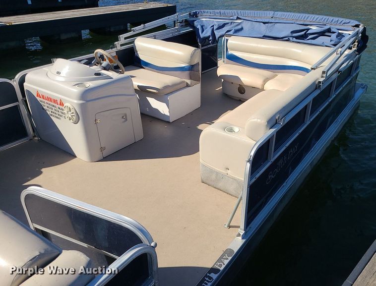 image for item MQ9655 2011 South Bay 424CR pontoon boat