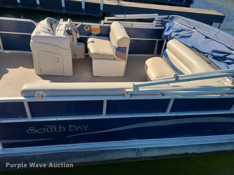 image for item MQ9655 2011 South Bay 424CR pontoon boat