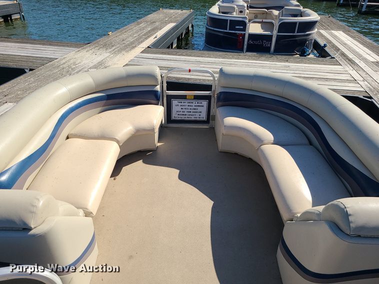 image for item MQ9655 2011 South Bay 424CR pontoon boat