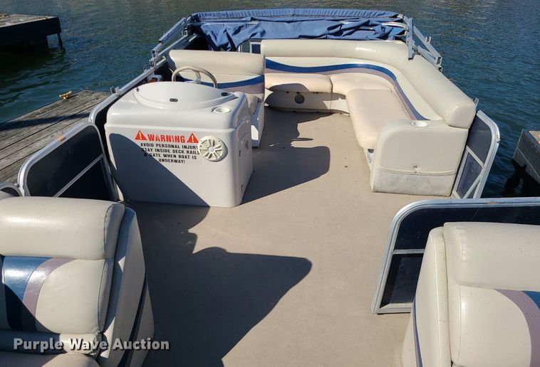 image for item MQ9655 2011 South Bay 424CR pontoon boat
