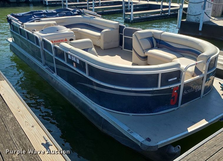 image for item MQ9656 2011 South Bay 424CR pontoon boat