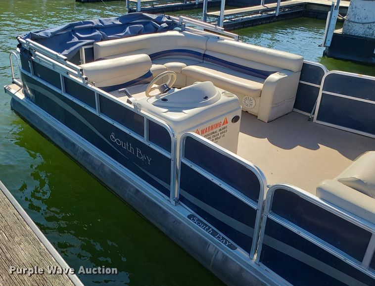image for item MQ9656 2011 South Bay 424CR pontoon boat
