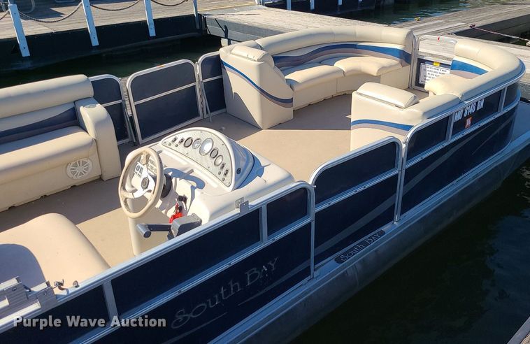 image for item MQ9656 2011 South Bay 424CR pontoon boat