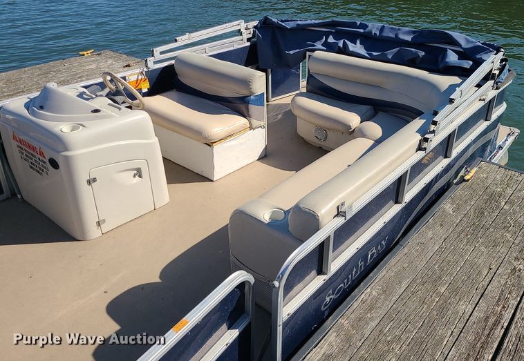 image for item MQ9656 2011 South Bay 424CR pontoon boat