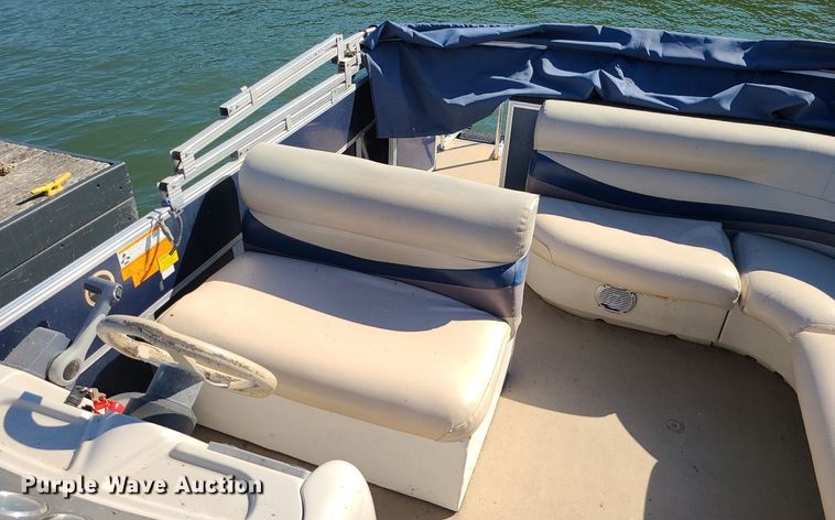 image for item MQ9656 2011 South Bay 424CR pontoon boat