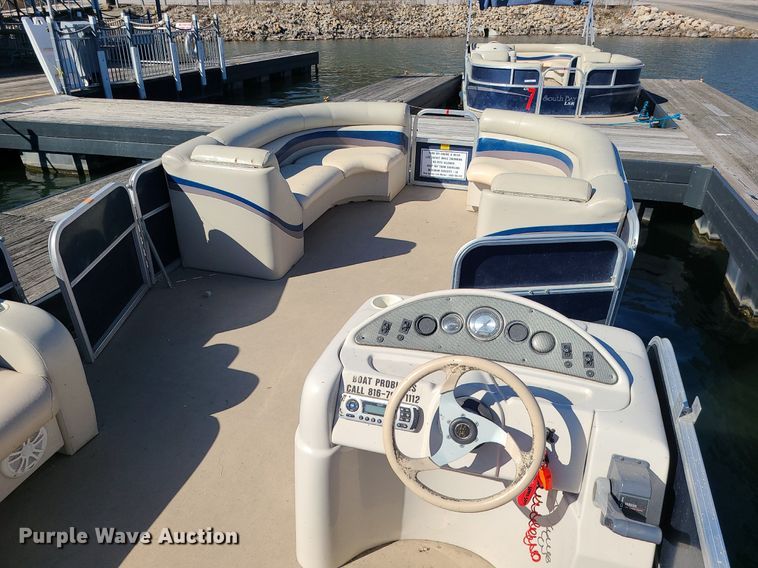 image for item MQ9656 2011 South Bay 424CR pontoon boat