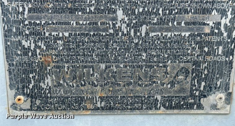 image for item ND9191 2006 Wilkins walking floor trailer