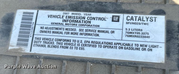 image for item NL9726 2007 Chevrolet Express 1500 van