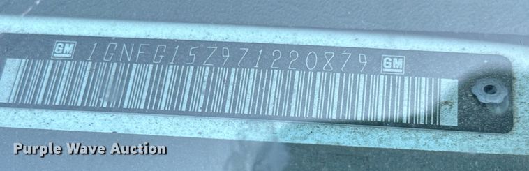 image for item NL9726 2007 Chevrolet Express 1500 van