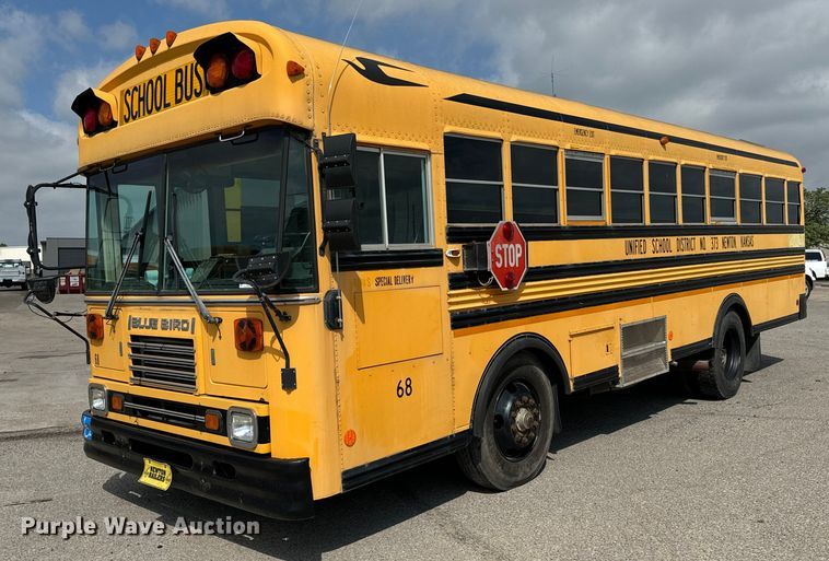 image for item NL9732 1998 Blue Bird  TC2000 school bus