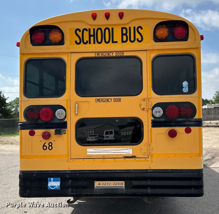 image for item NL9732 1998 Blue Bird  TC2000 school bus