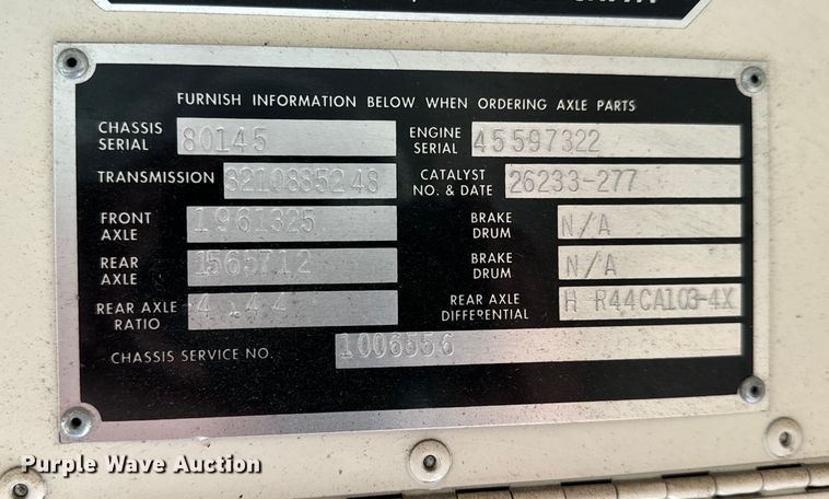 image for item NL9732 1998 Blue Bird  TC2000 school bus