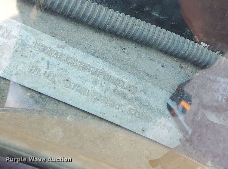 image for item NL9732 1998 Blue Bird  TC2000 school bus