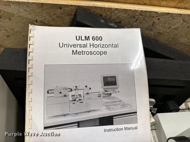image for item NL9733 Zeiss ULM 600 universal horizontal metroscope 