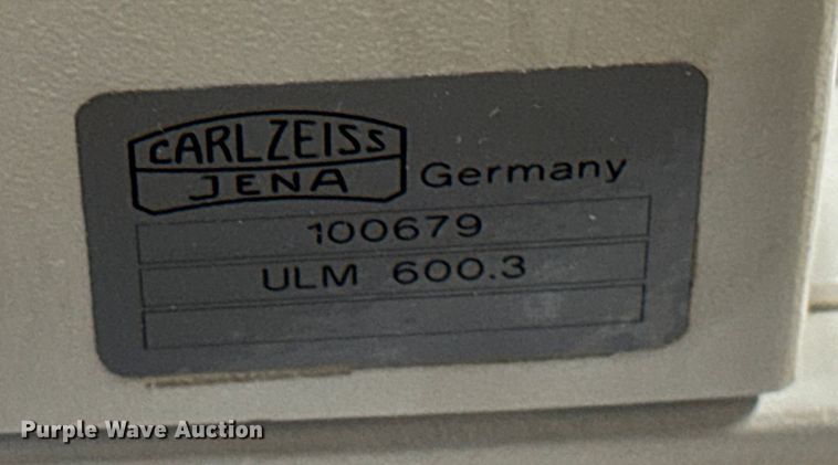 image for item NL9733 Zeiss ULM 600 universal horizontal metroscope 