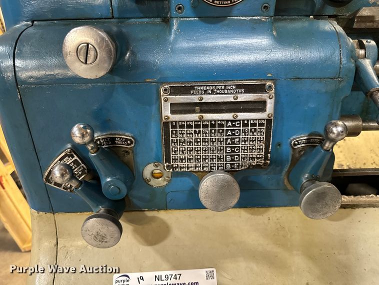 image for item NL9747 1964 Monarch EE metal lathe