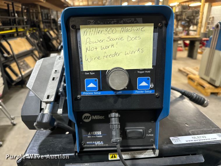 image for item NL9749 Miller  Access 300 welding power source