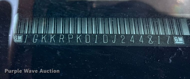 image for item NL9781 2013 GMC Acadia  SUV