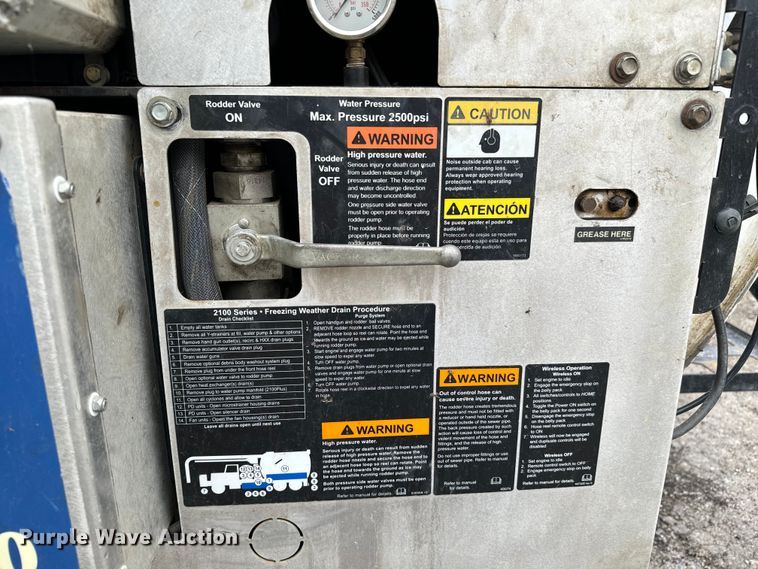 image for item NL9796 2015 Freightliner  114SD  combination sewer jetter truck