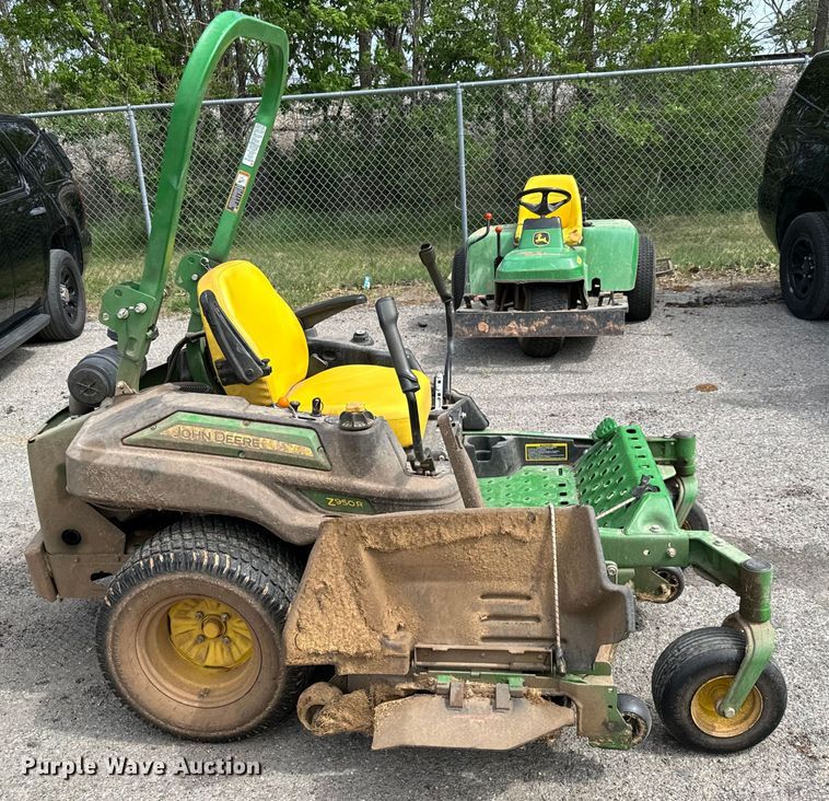 image for item NL9797 2017 John Deere Z950R ZTR lawn mower