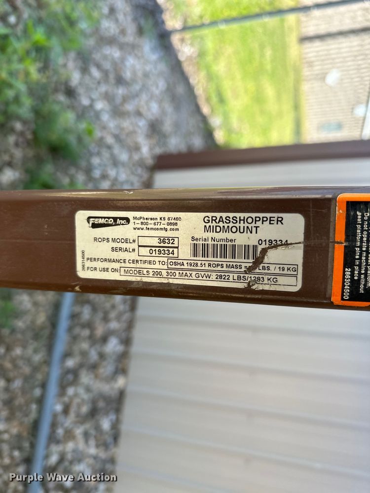 image for item NR9775 2010 Grasshopper  223 ZTR lawn mower