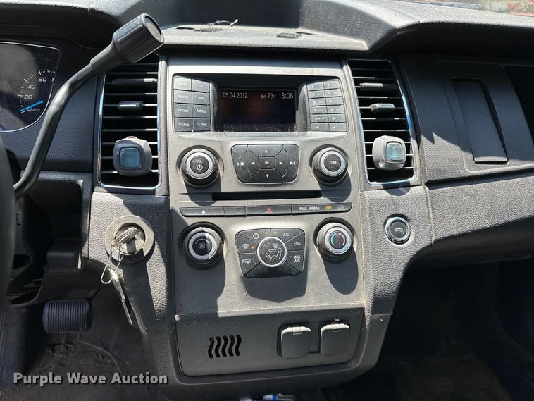 image for item NR9779 2013 Ford  Taurus Police Interceptor  