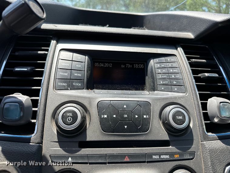 image for item NR9779 2013 Ford  Taurus Police Interceptor  